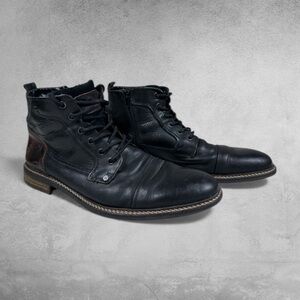 Bullboxer Warrynt Lace-up Leather Boots